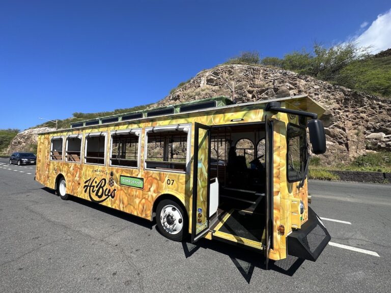 JTBハワイのトロリーバス「HI BUS（ハイ・バス）」に乗ってみました！（買い方、乗り方、体験談など）