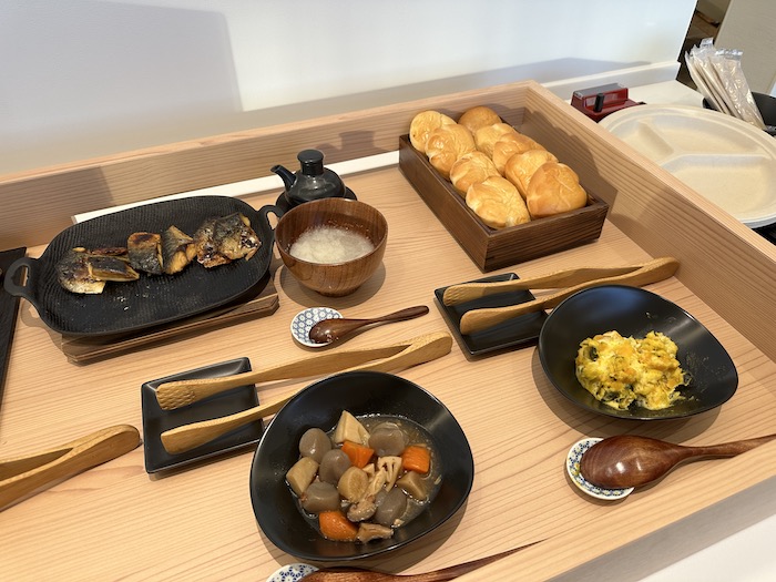成田空港の新しいカードラウンジ「希和 -NOA」の食事