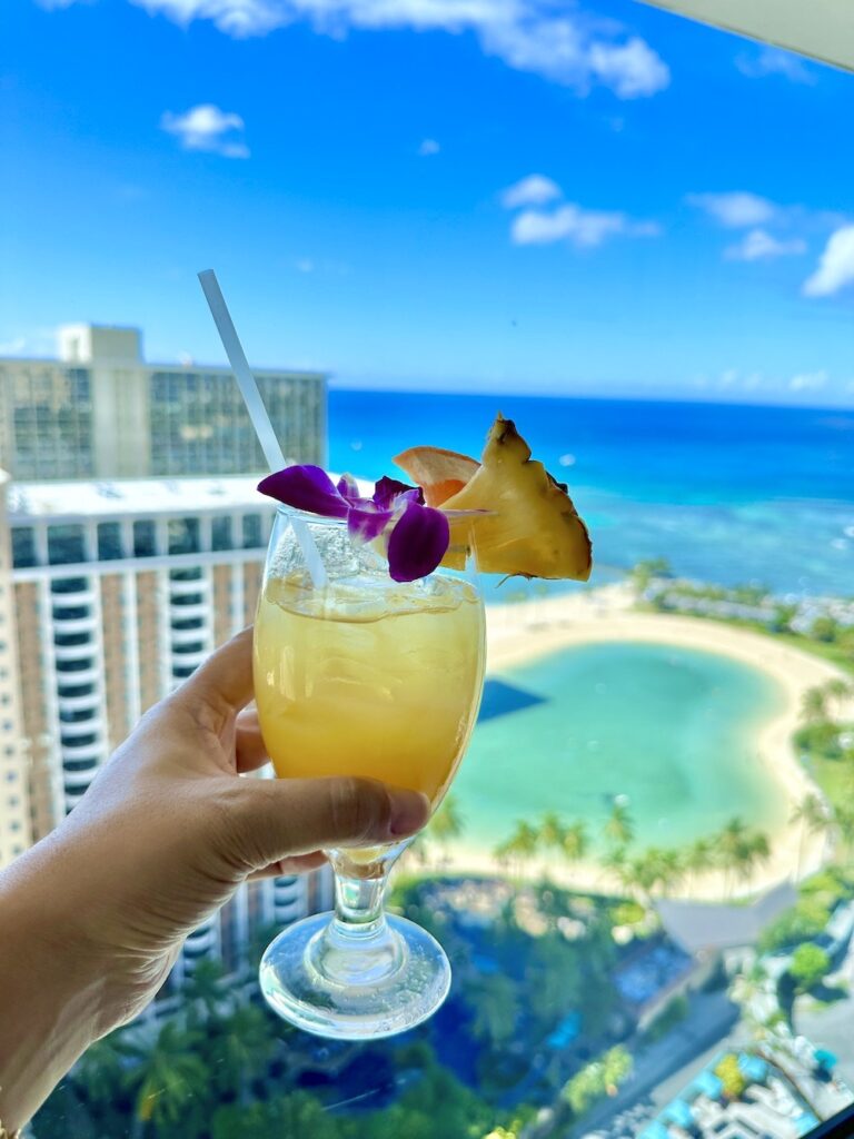 ハワイに乾杯