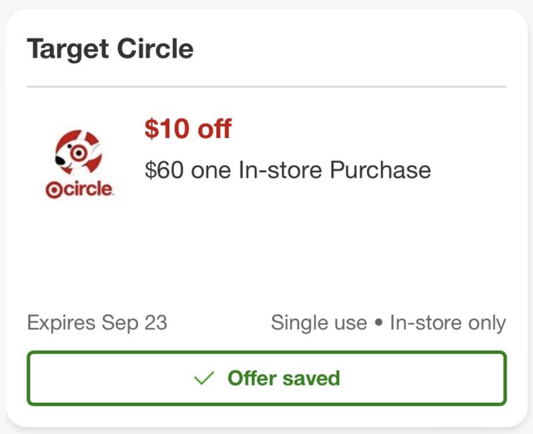 ターゲットの会員になって1％キャッシュ・バックやクーポンをゲットしよう！