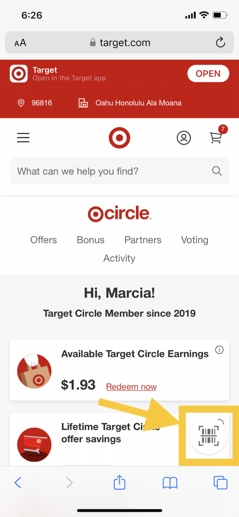 ターゲットの会員になって1％キャッシュ・バックやクーポンをゲットしよう！