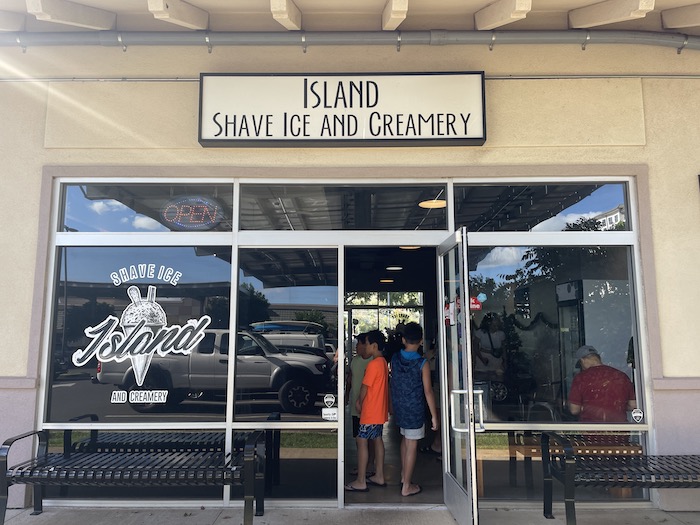 アイランド・シェーブ・アイス＆クリーマリー（Island Shave Ice and Creamery）の外観