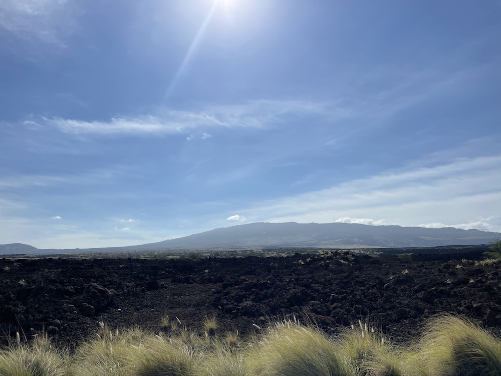 ハワイ島は溶岩づくしの場所