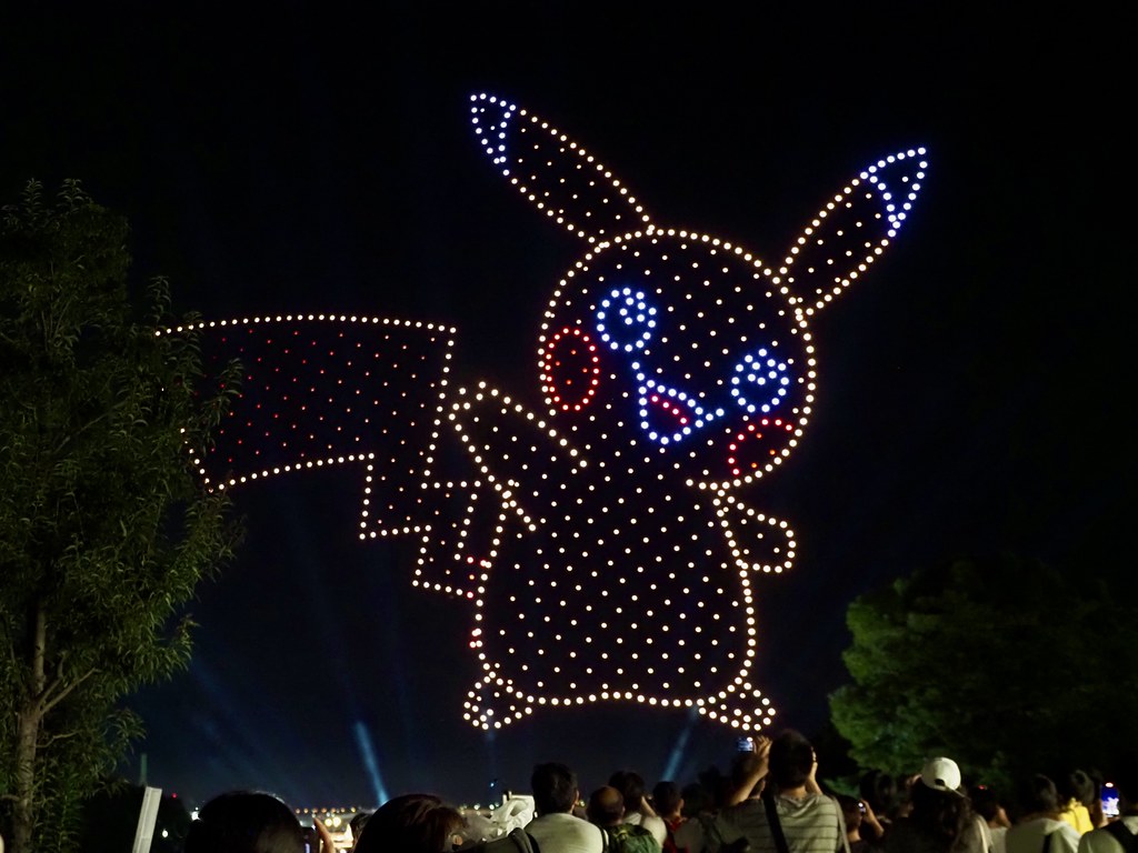 ワイキキの空にポケモンのドローン・イルミネーション登場！8月15日（木）、17日（土）、18日（日）