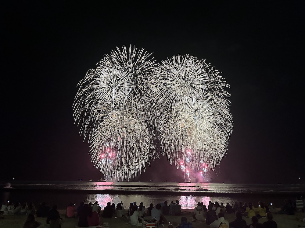 ハワイの長岡花火2025年